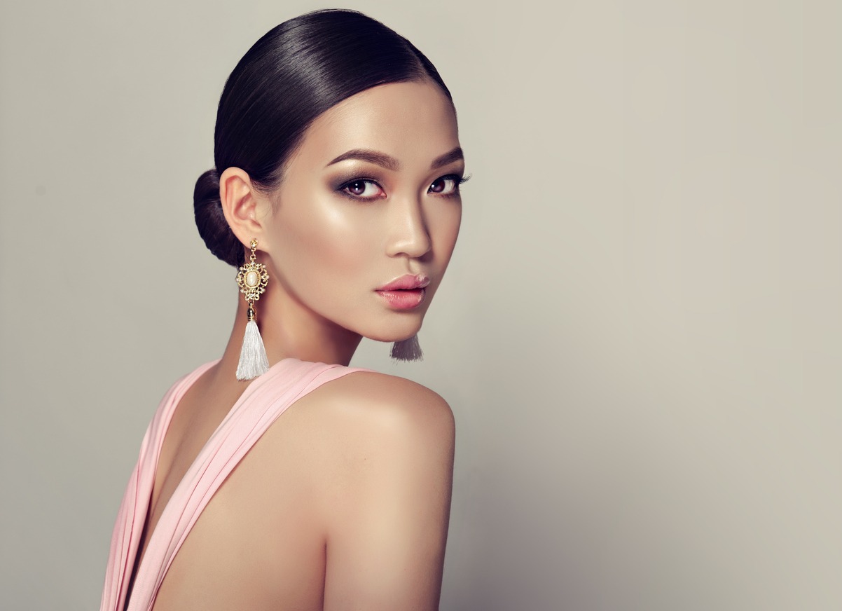 Image of model taken using high key technique