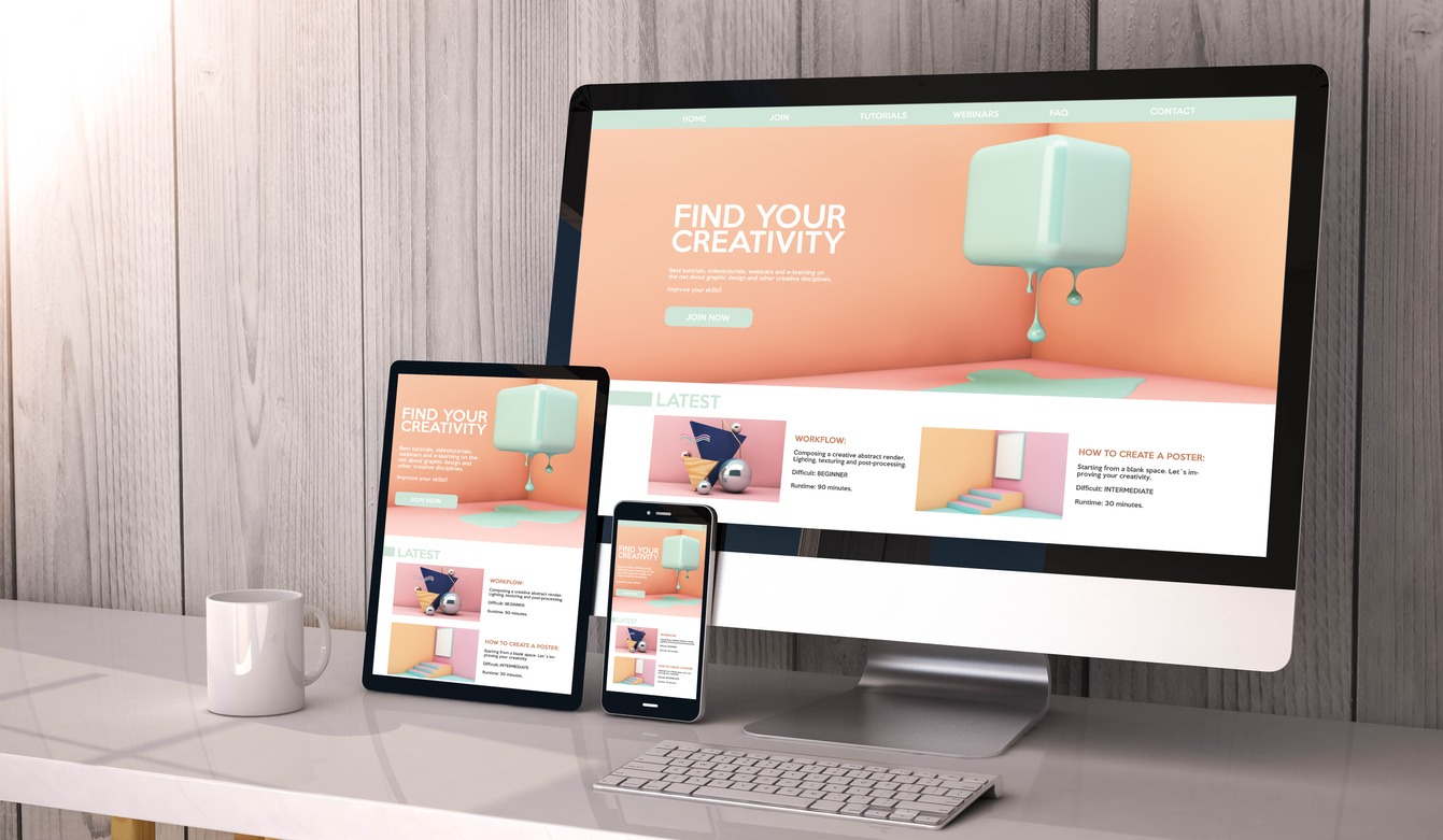 a user interface design across different devices