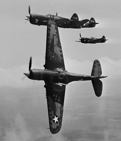 P-40 peeling