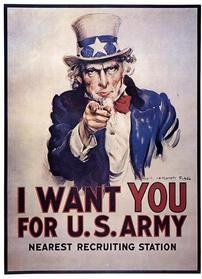 propaganda poster uncle sam