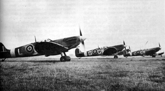 Spitfire aligned