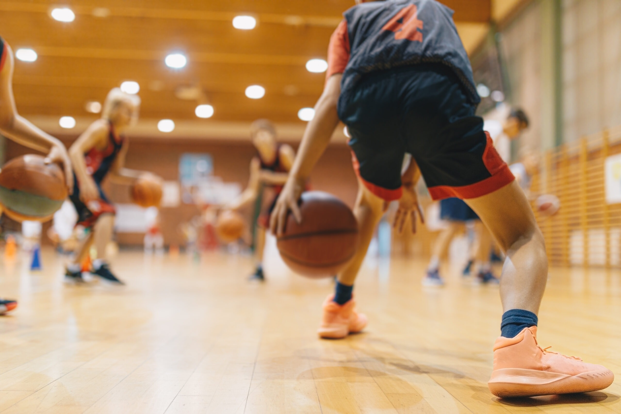 Young Basketball Player on Practice Sessionon Practice Session