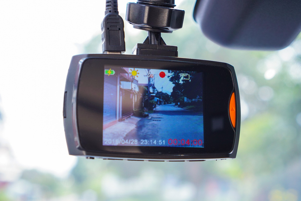 CCTV car camera for safety on the road