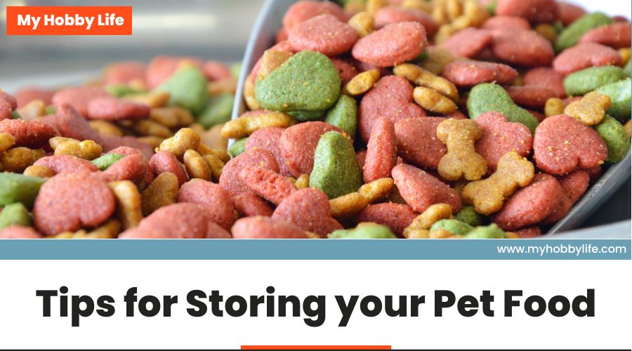 Tips for Storing your Pet Food