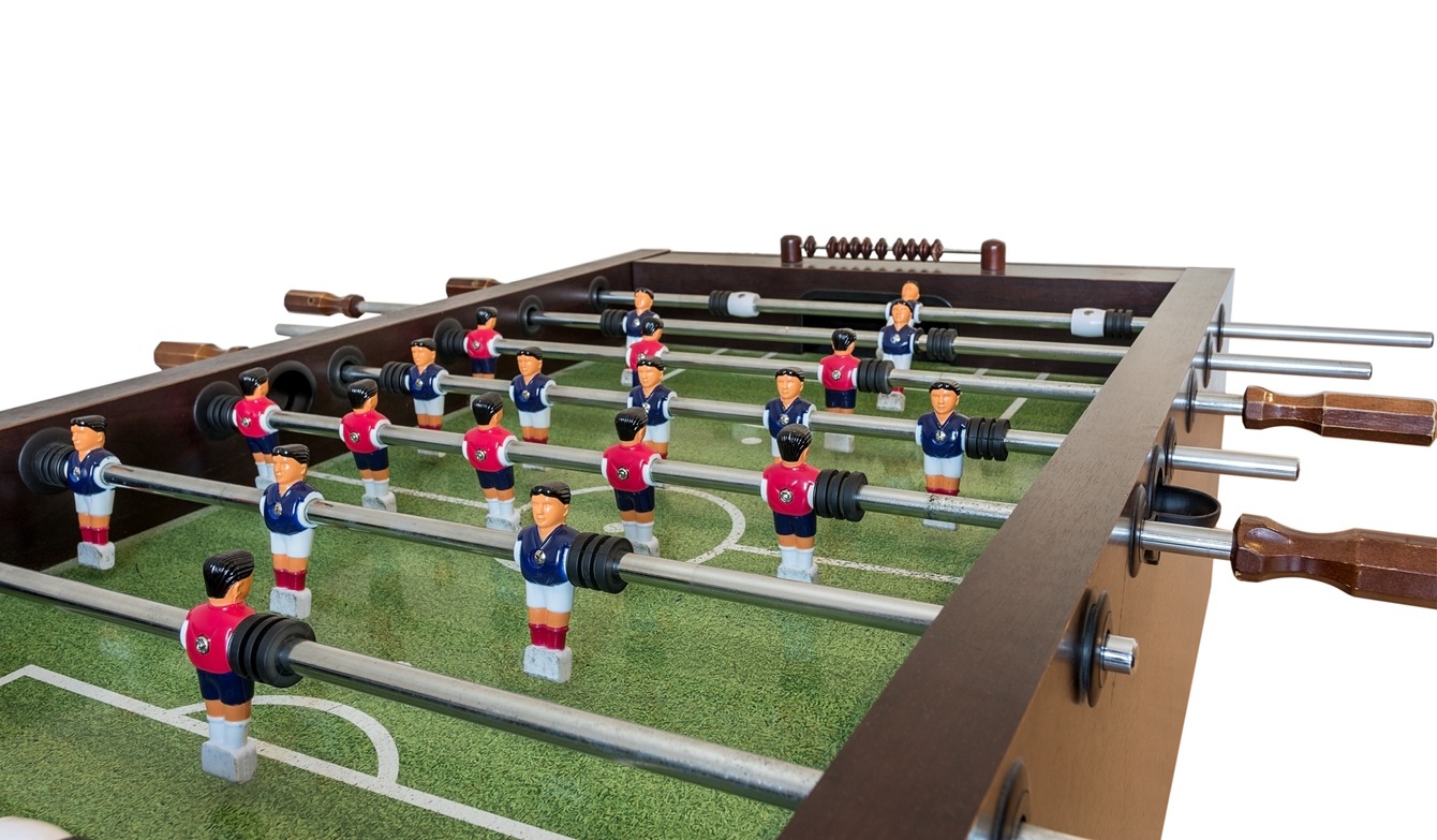Table football game, Soccer table .