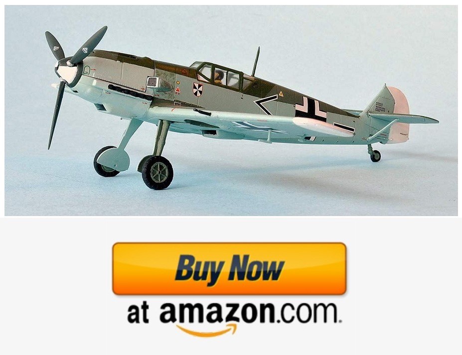 Airfix A01008A Model Plane Plastic Messerschmitt Bf109E-4 1:72 Scale