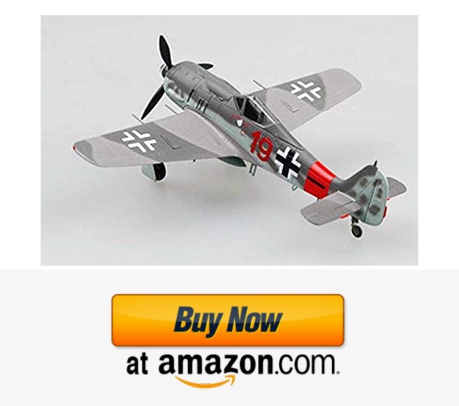 Easy Model WWII German Fw190 A-8 5/JG300 Red 19 Reich 1944 1/72 Non diecast Plane