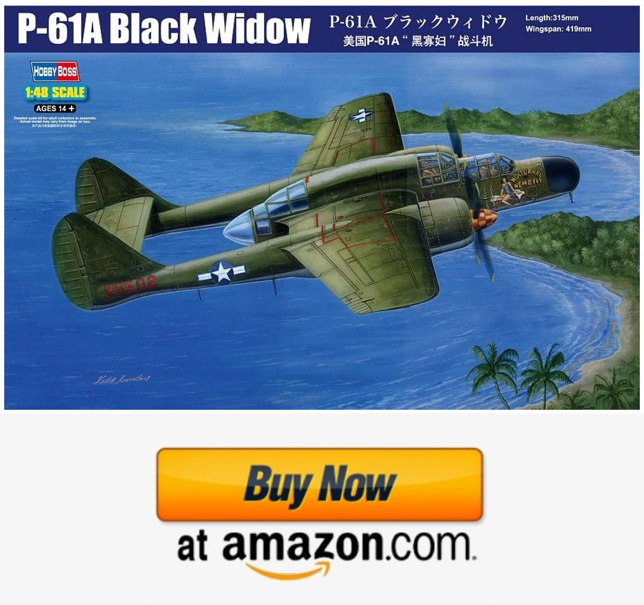 Hobby Boss US P-61A Black Widow Airplane Model Kit