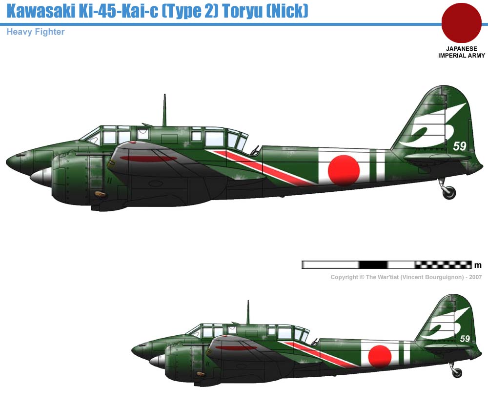 Kawasaki Ki-45 KAIc Toryu (Nick)