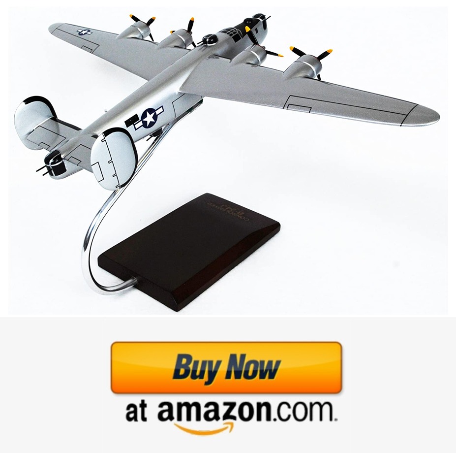 Mastercraft Collection Consolidated B-24J Liberator (Silver) Model Scale:1/72