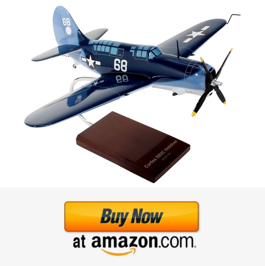 Mastercraft Collection Curtiss US Navy Dive Bomber SB2C-4 Helldiver Model Scale:1/32