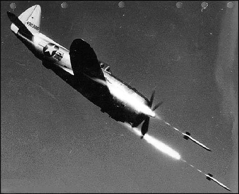 P-47 attack