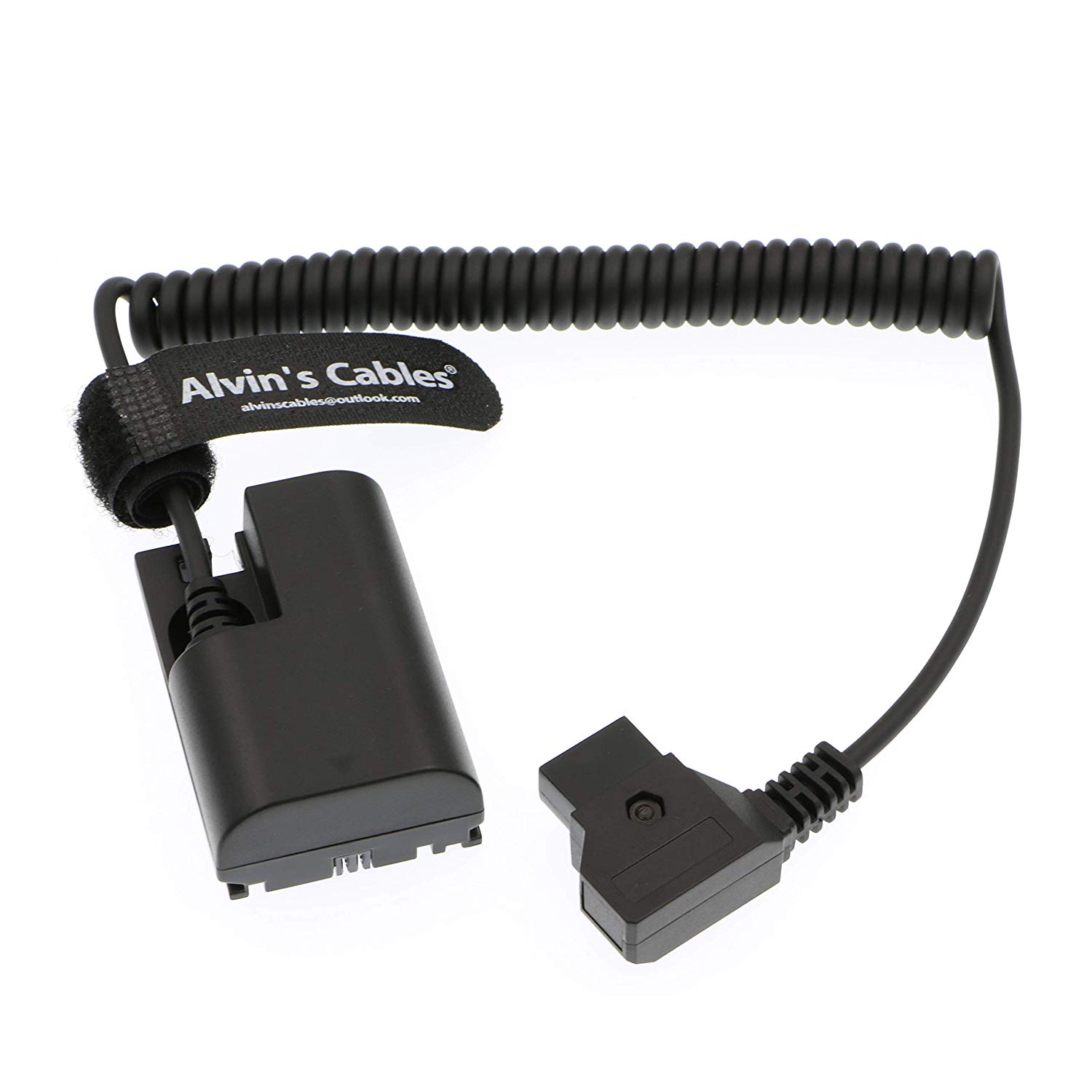 Alvins Cables Lanparte LP E6 Dummy Battery to D Tap Cable for SmallHD 501 502 702 Monitor and Canon 5D4 5DSR 5D2 5D3 6D 60D 7D 7D2 70D 80D