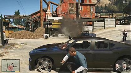 A screenshot from Grand Theft Auto V gameplay