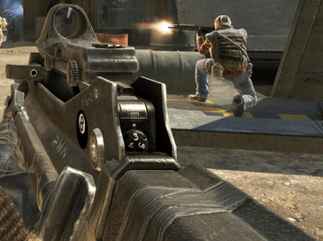 A screenshot of gameplay in the video game Call of Duty: Black Ops