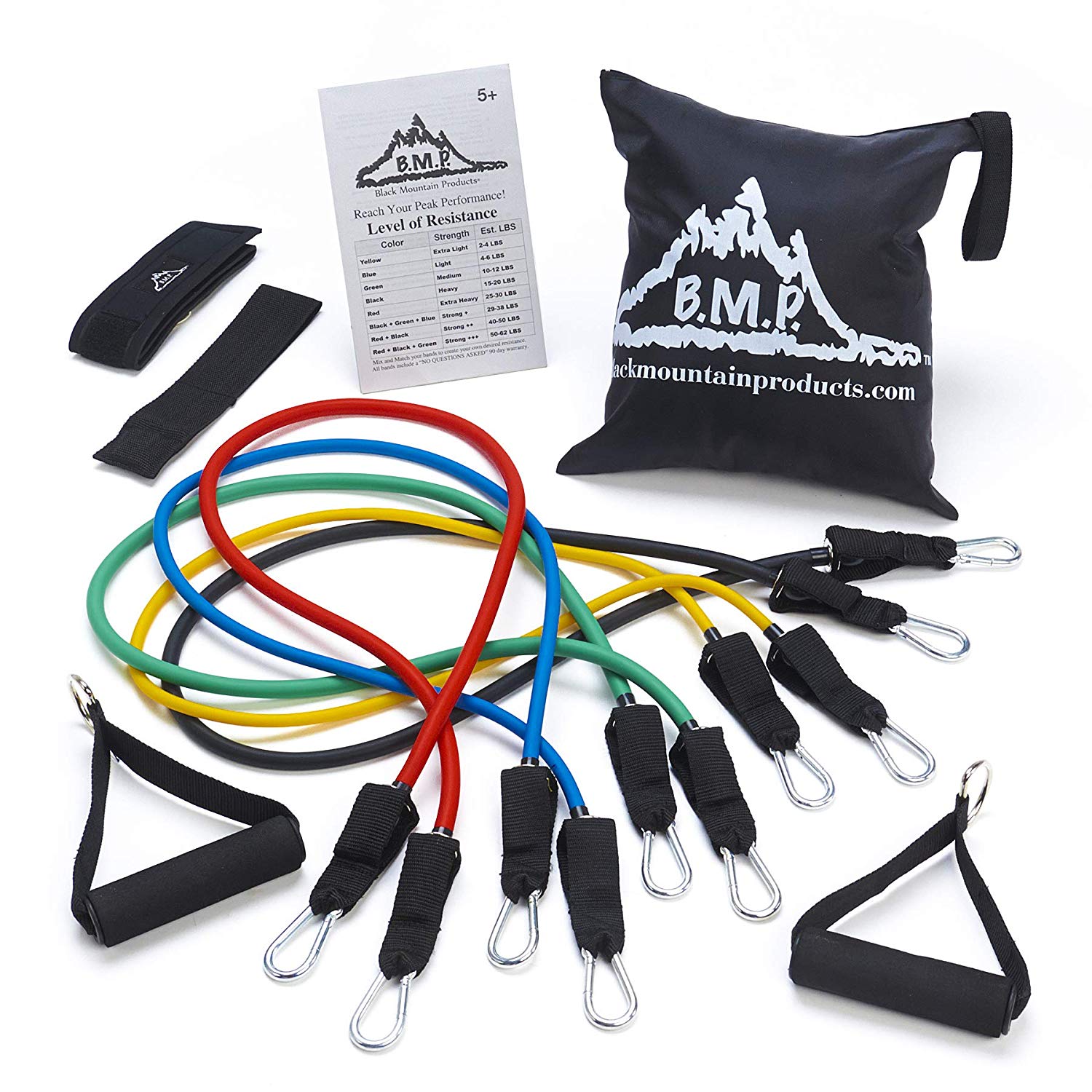Black-Mountain-Products-Resistance-Band-Set-with-Door-Anchor