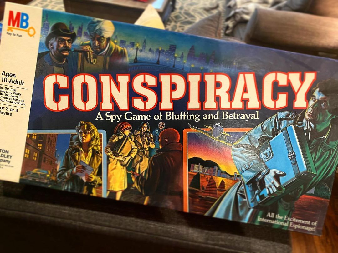 Conspiracy board game box