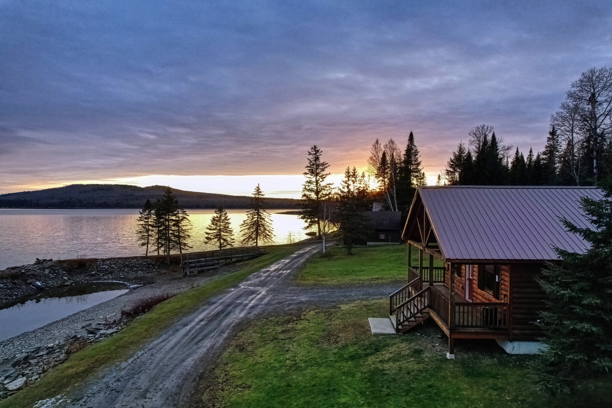 Lakefront Cabin Image