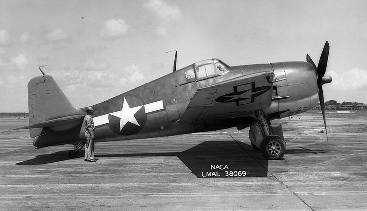 the prototype of Grumman F6F Hellcat