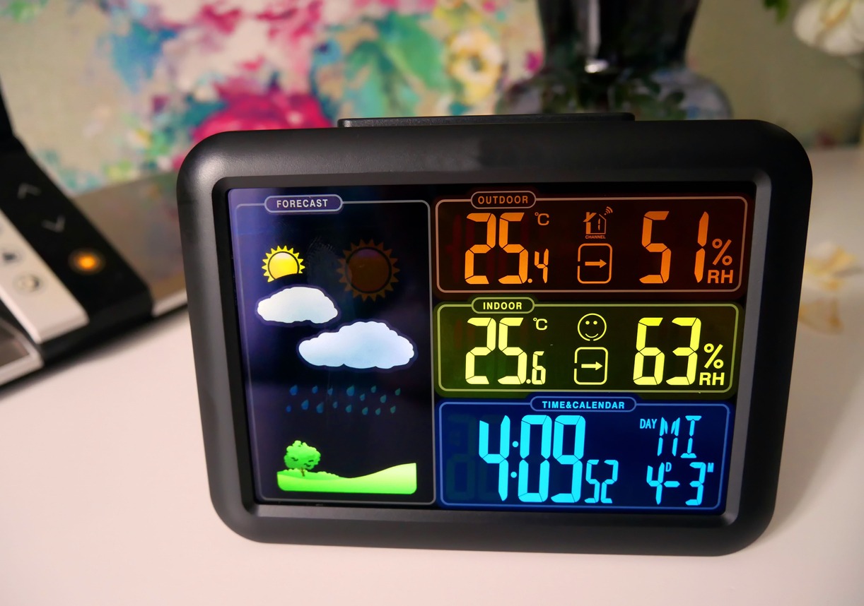 A digital home weather station