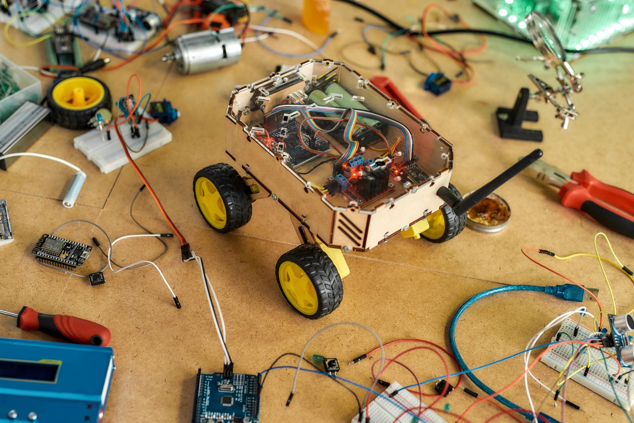 A robot DIY kit