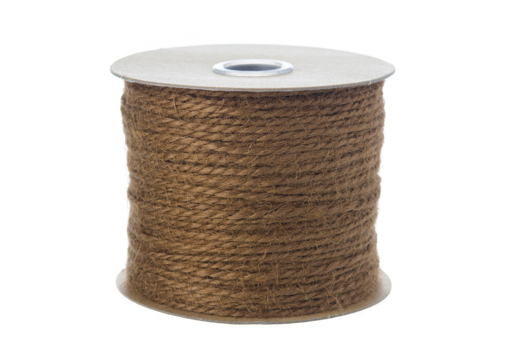 a roll of jute rope 
