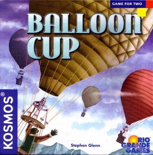 Balloon cup game box cover