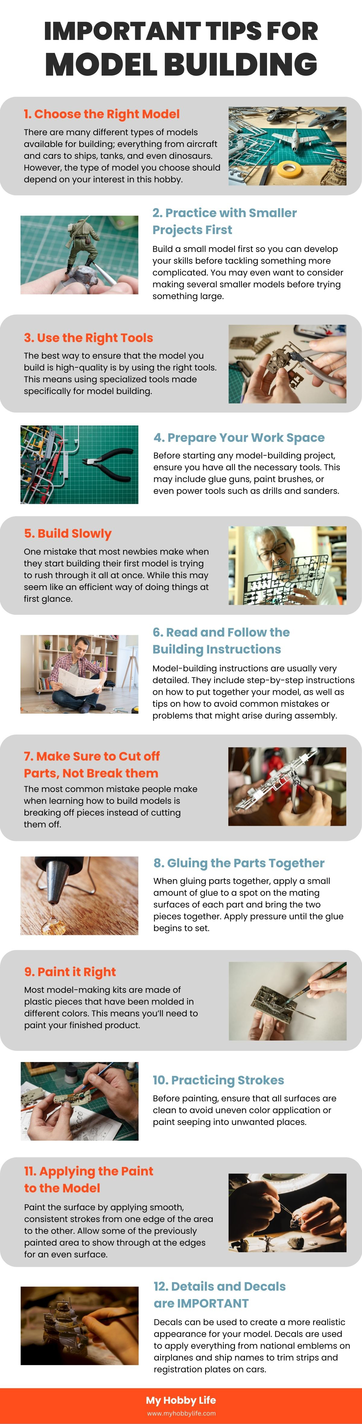 Important Tips for Model Building