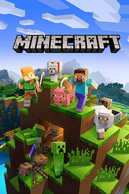 Minecraft video game cover