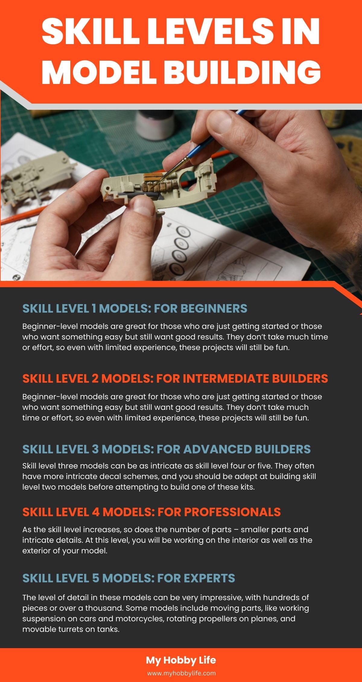Skill Levels in Model Building