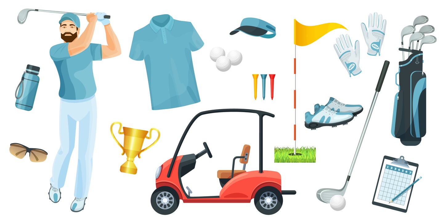 Golf Equipment Set, Sports Gear
