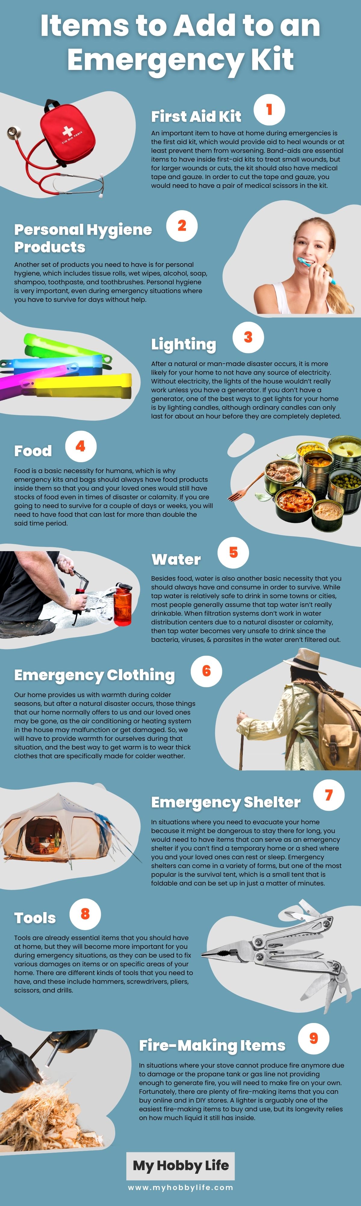 Items to Add to an Emergency Kit