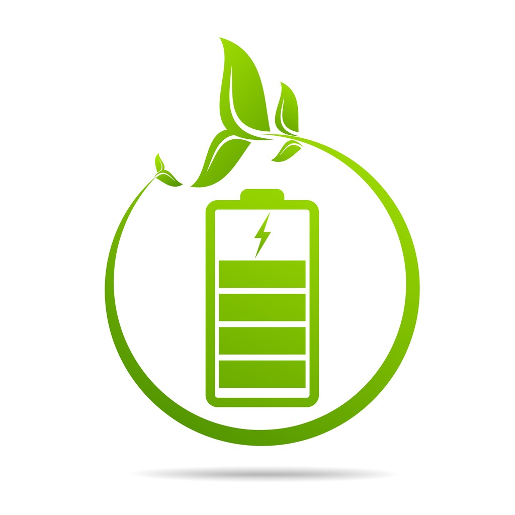 46-Energy green electricity design icon