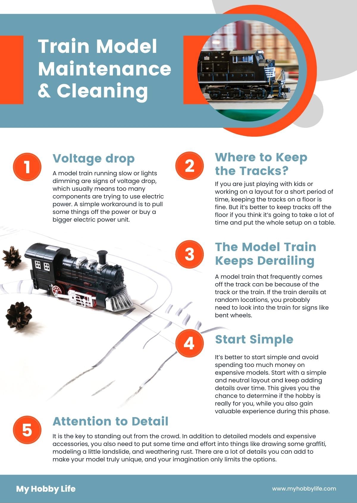 Train Model Maintenance and Cleaning