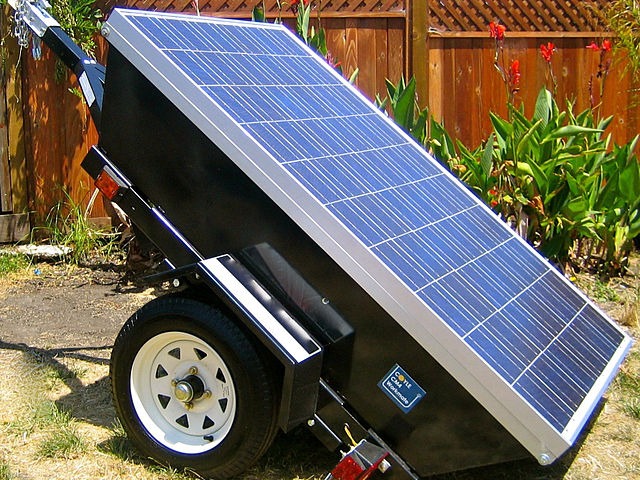 mobile solar generator