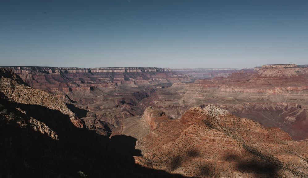 a view of the Grand Canyon National Park