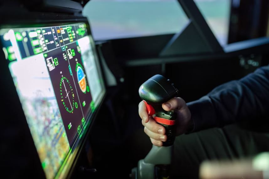 flight simulator controller