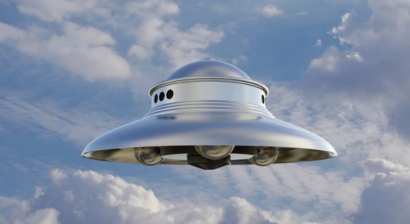 UFO saucer spaceship alien