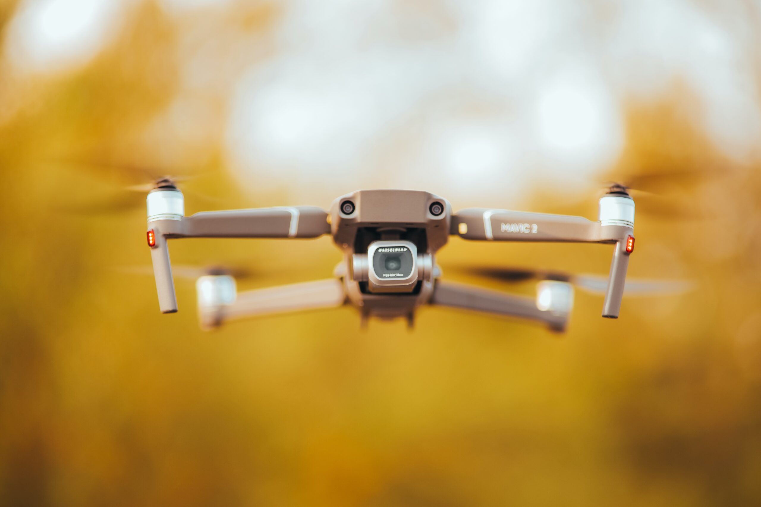 Close-Up-Photography-of-a-Gray-Drone-Camera