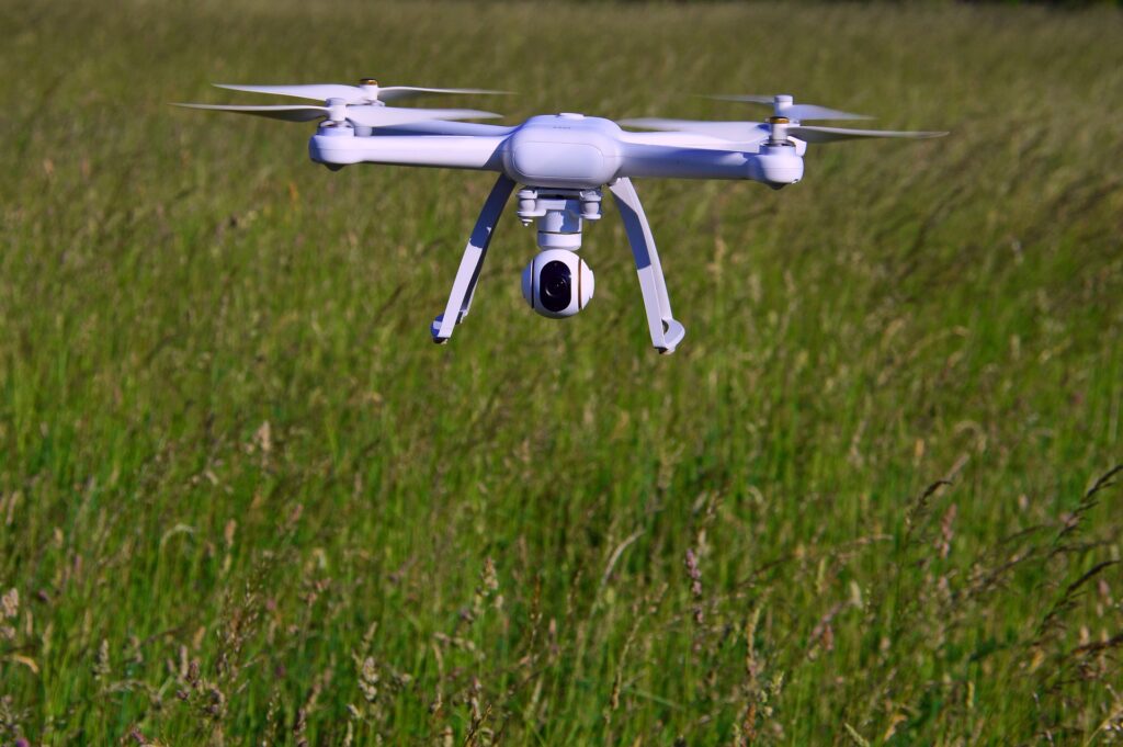 How are drones helping to plant trees