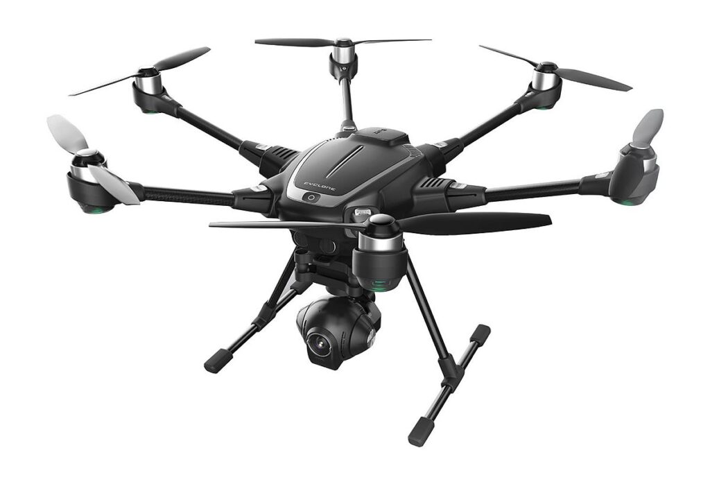 How can drones be used for aerial surveying
