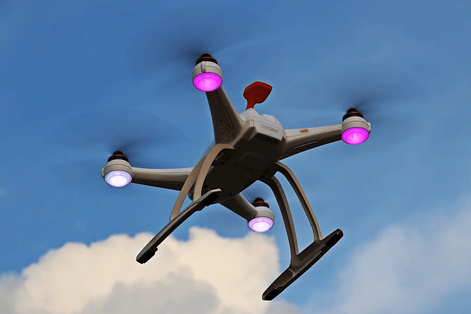 drone-with-LED-lights