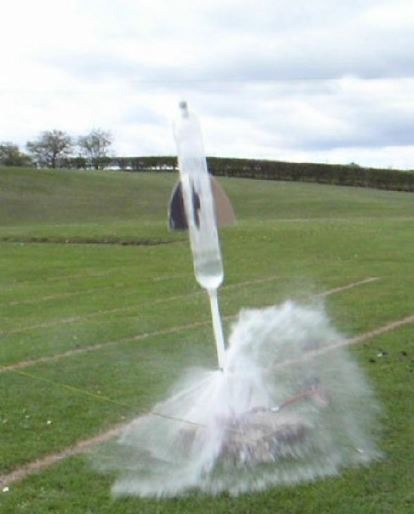 A-water-rocket-launch