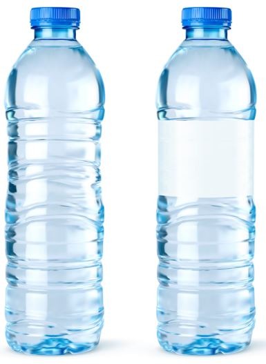 Two-water-bottles