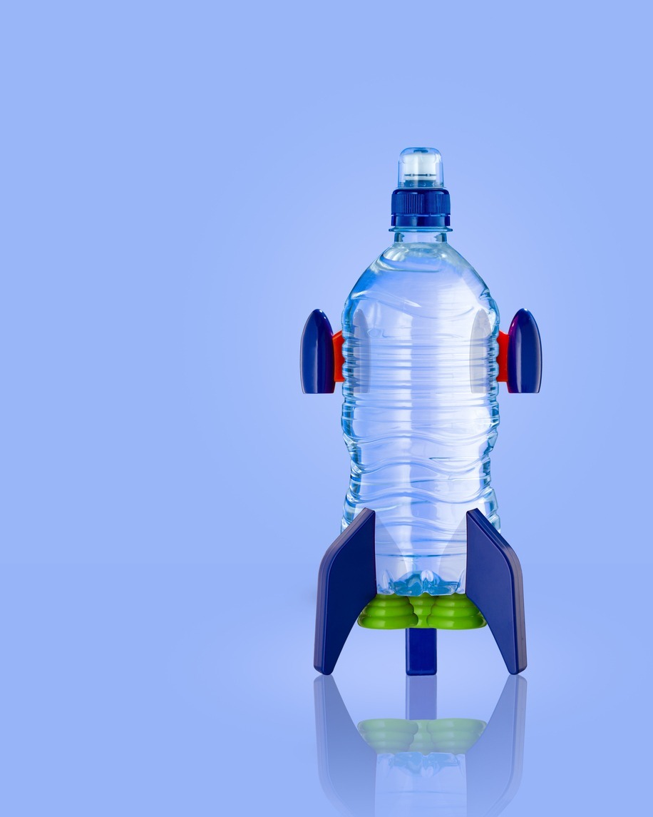 Water-bottle-rocket
