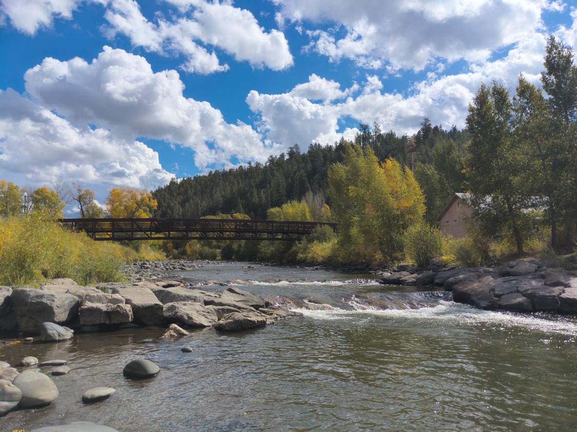 San Juan River in Pagosa Springs, Colorado