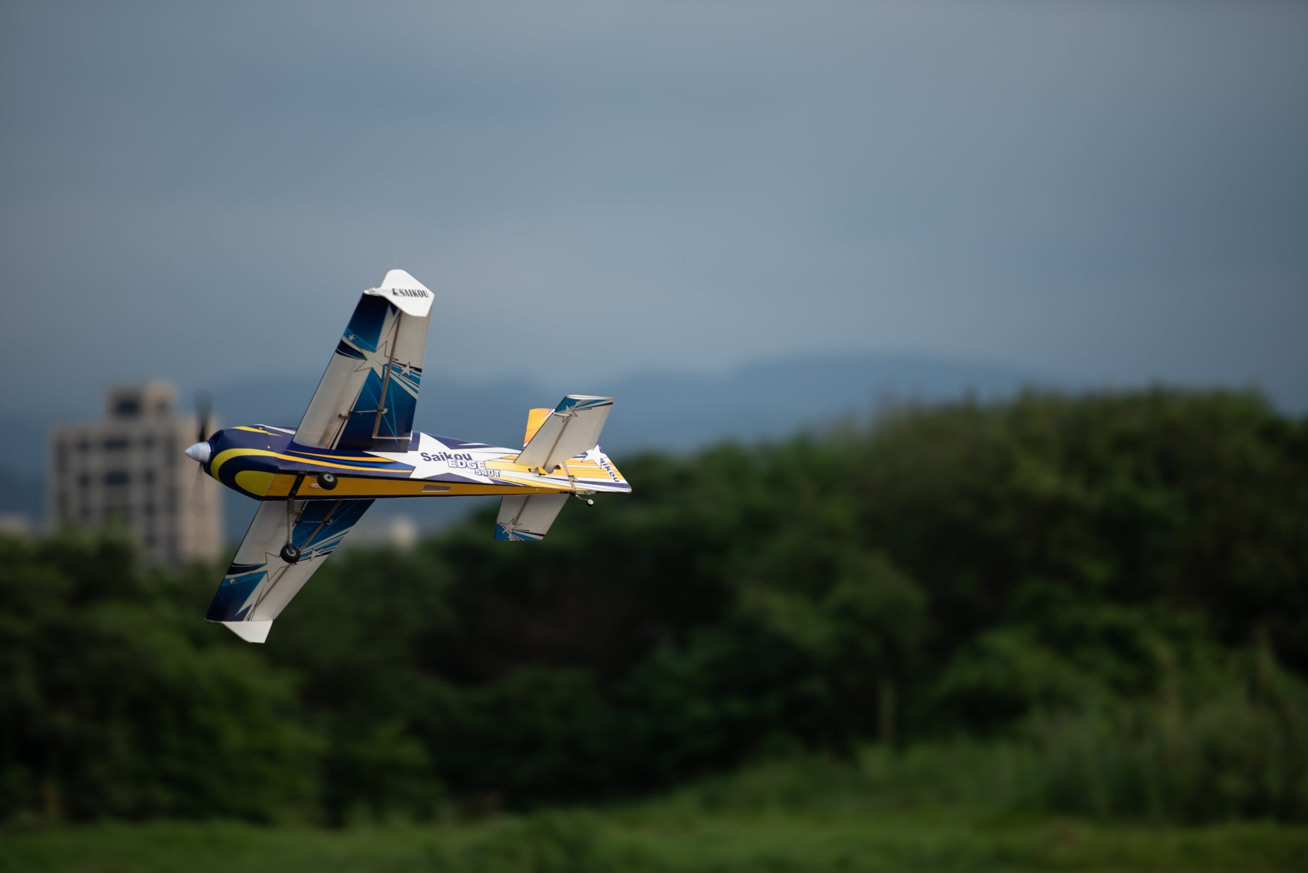 radio-controlled-toy-plane-in-the-air