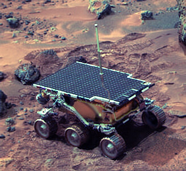 Sojourner on Mars PIA01122
