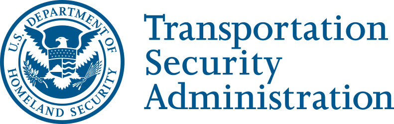 Transportation Security Administration logo blue