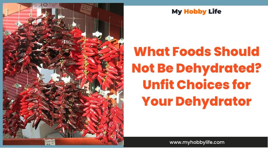 What Foods Should Not Be Dehydrated Unfit Choices for Your Dehydrator